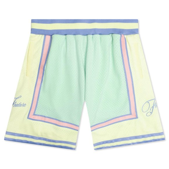 FEATURE x MITCHELL & NESS PASTEL MESH BASKETBALL SHORTS - Picture 1 of 16